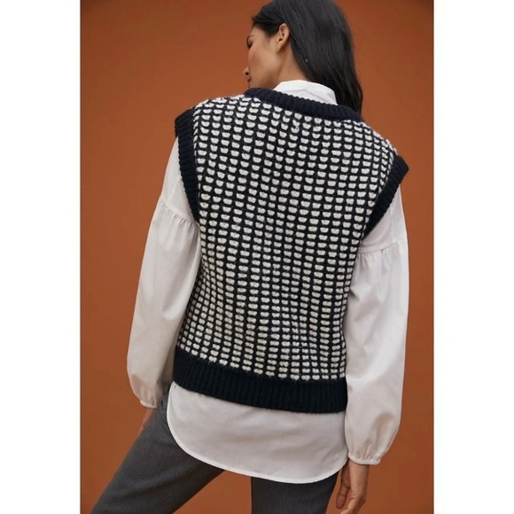 Find Me Now Anthropologie Sweater Vest Size XS - Picture 3 of 9